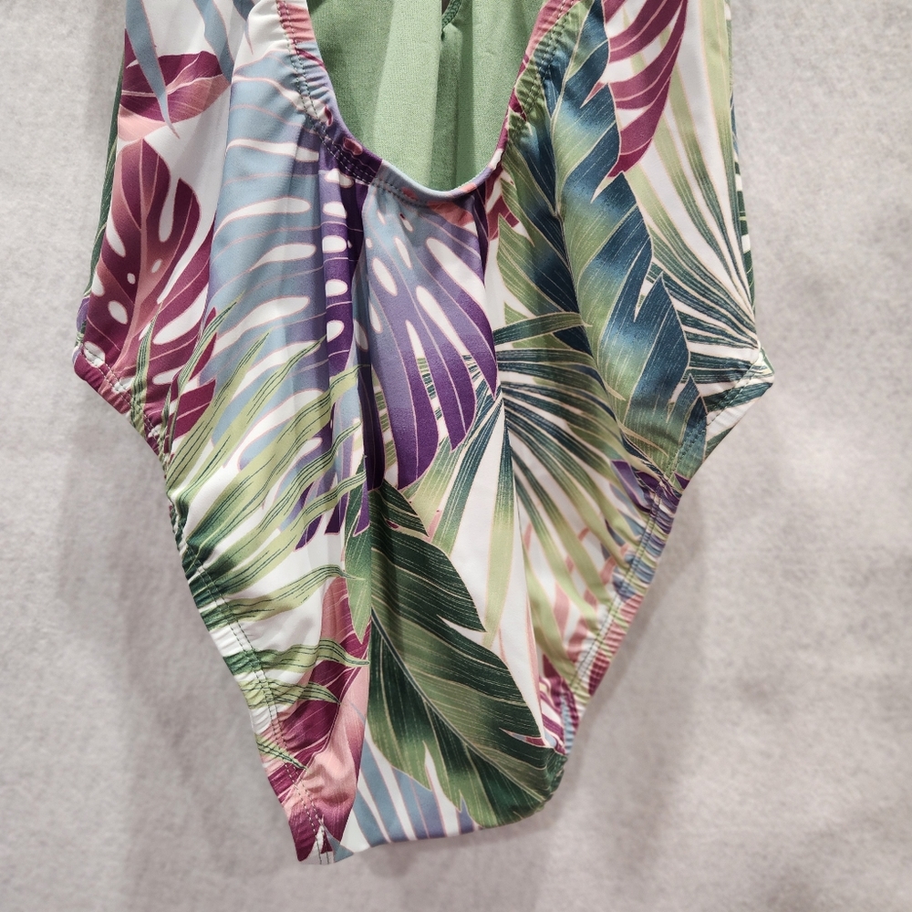 🆕️ Bleu Rod Beattie Tropical Multi-color Swimsuit - Picture 8 of 12